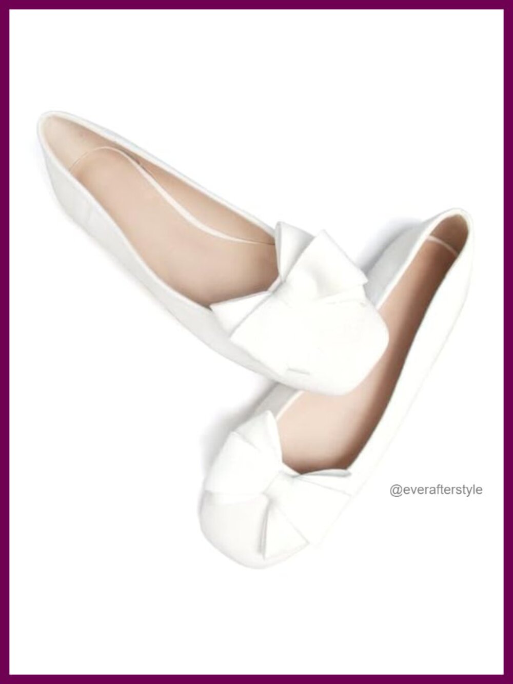 Suede Square Toe Bow Slip-On Flats with Ankle Strap Cushioned
